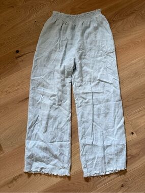 Solai the Label Light Blue Linen pants
